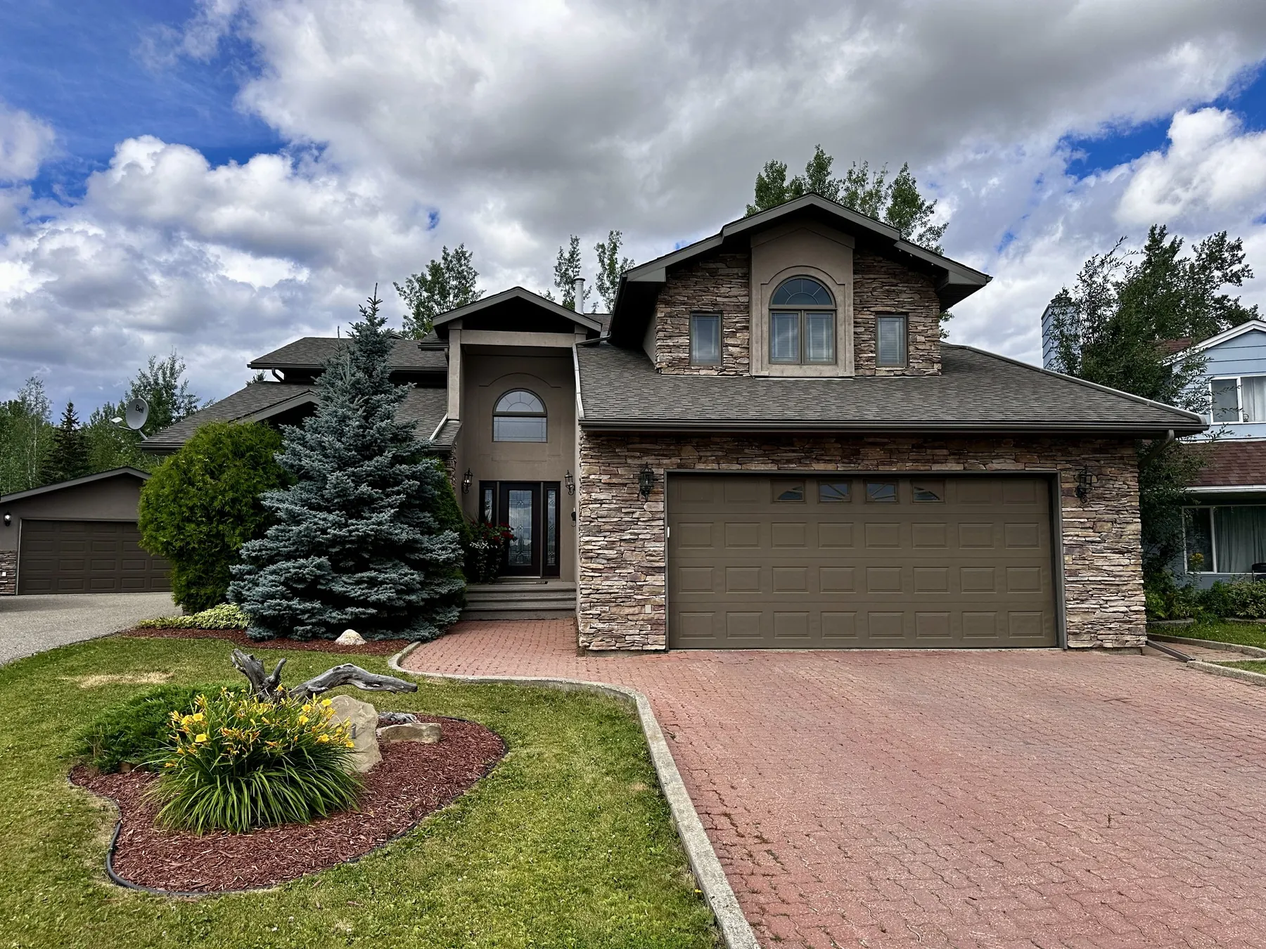 Peace Country home exterior